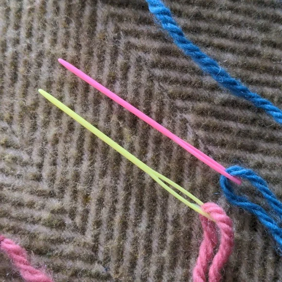 Beginner Bunny Cross-stitch Kit Rabbit By Moon Picnic, Beachwood Bunny Age 4+ - Picture 11 of 13